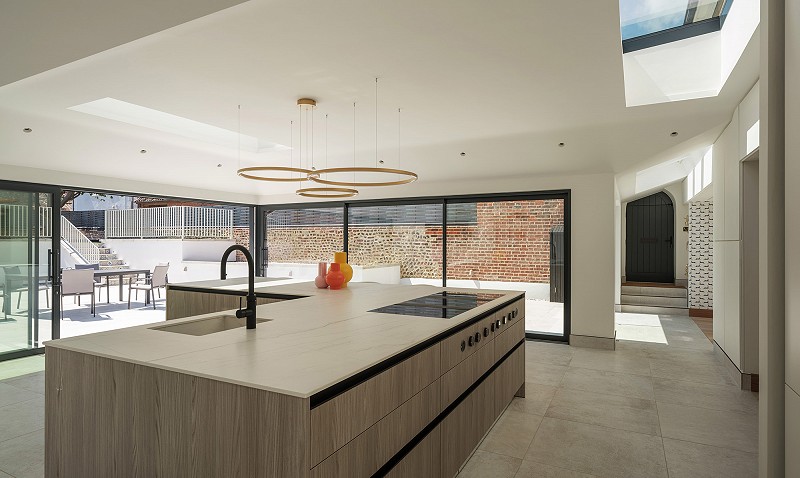 contemporary kitchen extension