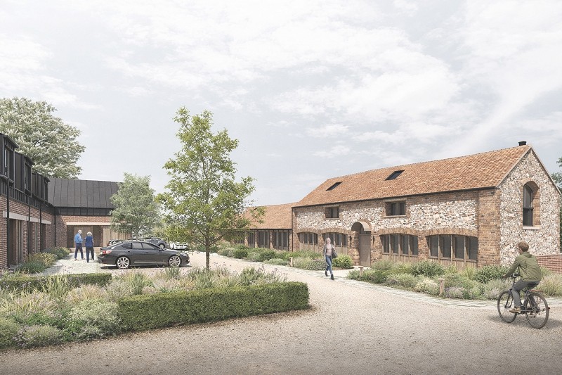 modern barn conversion